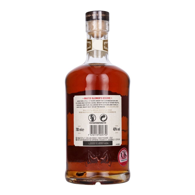 Bacardi Diez - 10 Year Old Rum