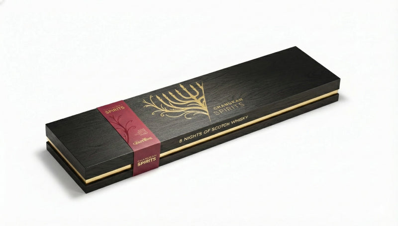 Chanukah Whisky Calendar 2025 - Glencairn Glass Included