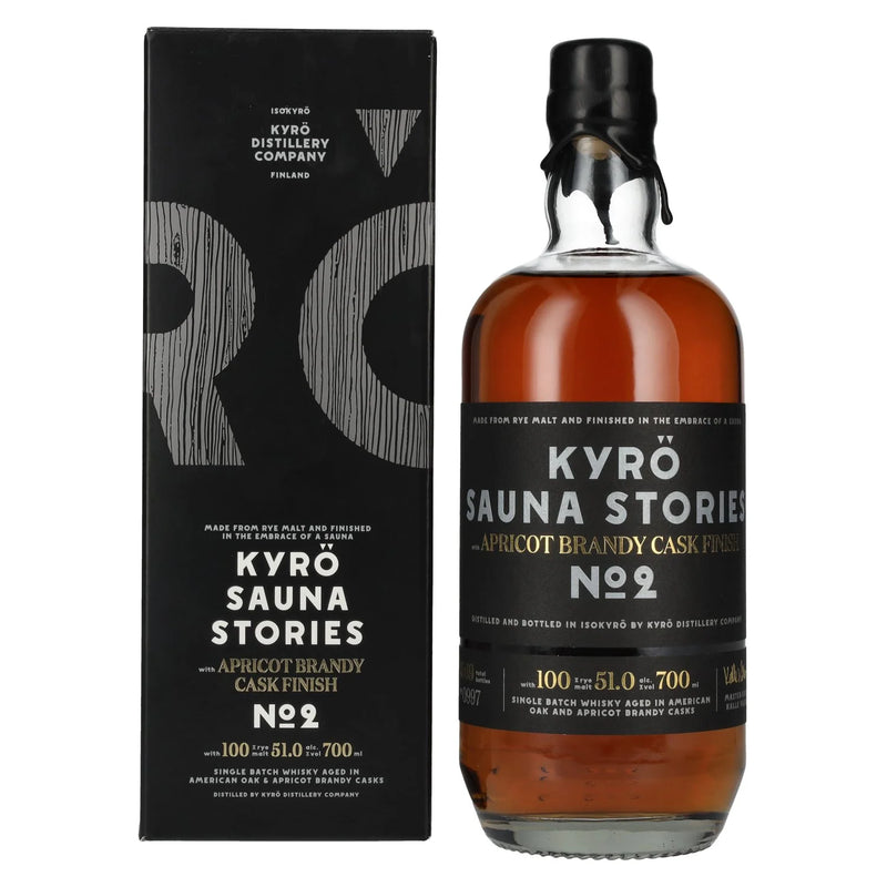 Kyrö Sauna Stories No. 2 Finnish Rye Whisky 70cl