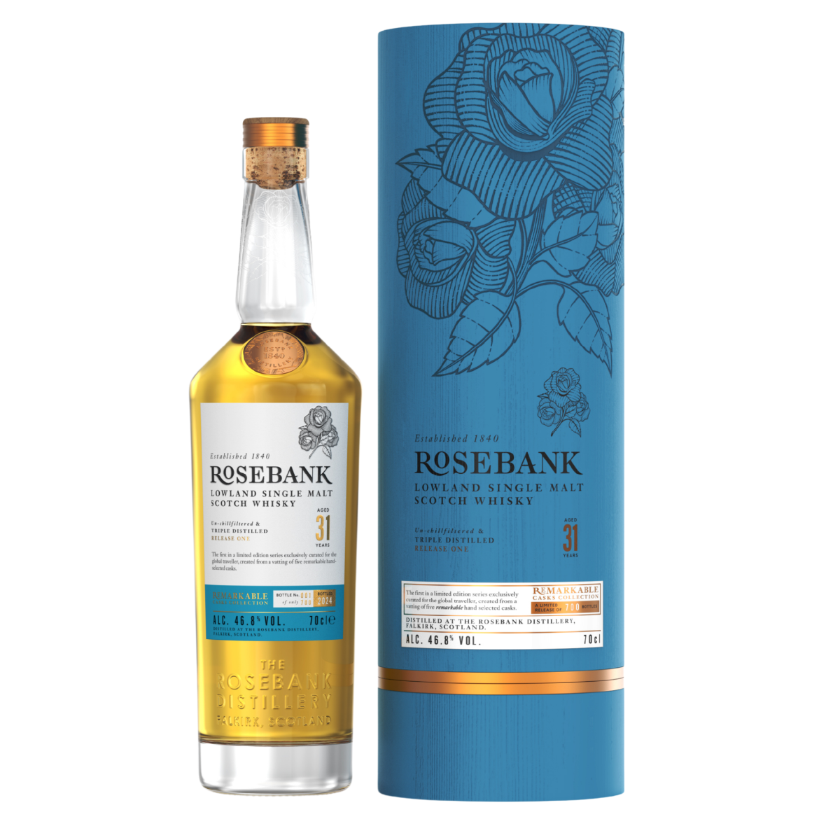 Rosebank 31 Year Old Remarkable Casks Collection 1st Release 70cl