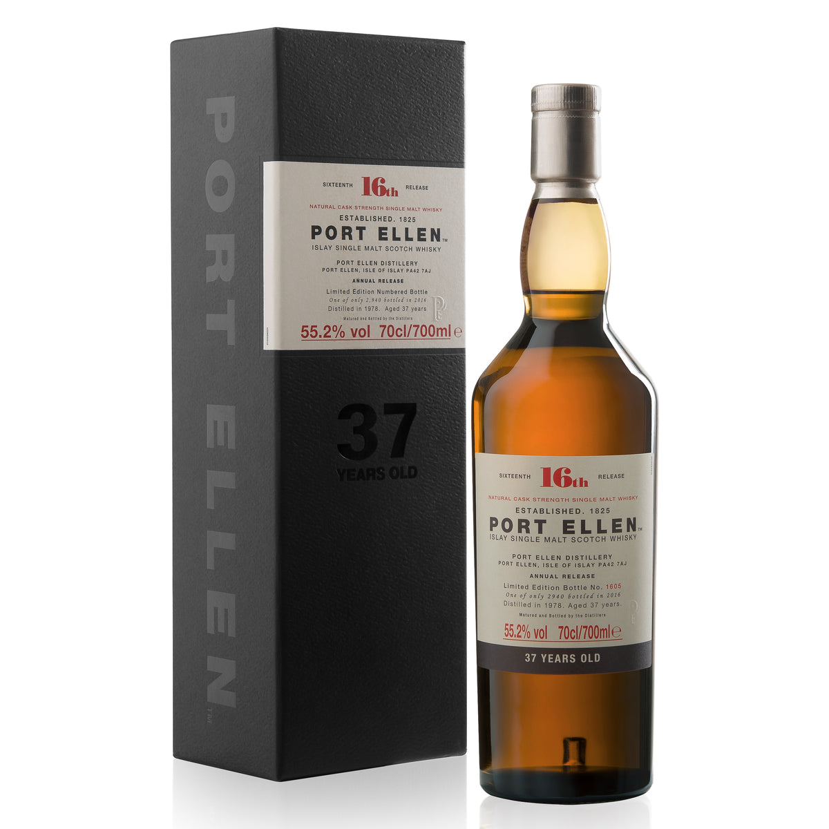Port Ellen 16th Release 1978 – 37 Year Old – Bottle #1605