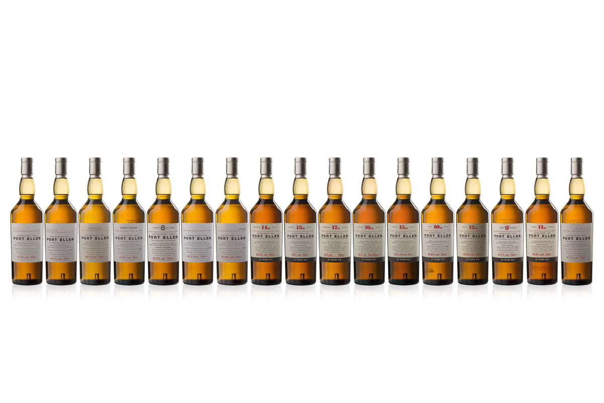 Port Ellen 1–17 Release Collection – Rare Islay Single Malts