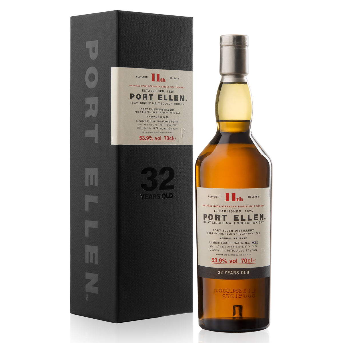 Port Ellen 11th Release 1979 – 32 Year Old – Bottle #2512