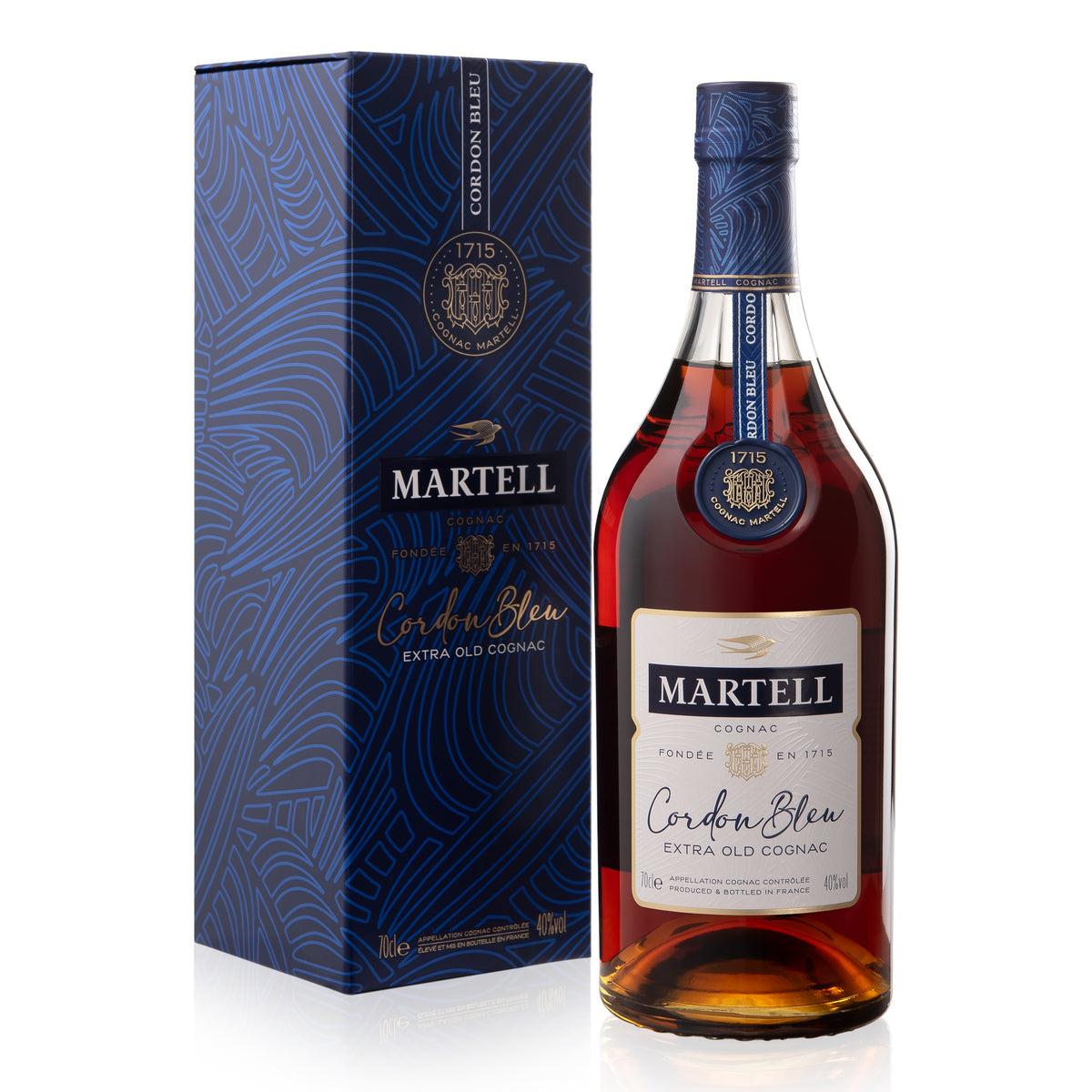 Martell Cordon Bleu Extra Old Cognac – Iconic French XO Cognac 70cl