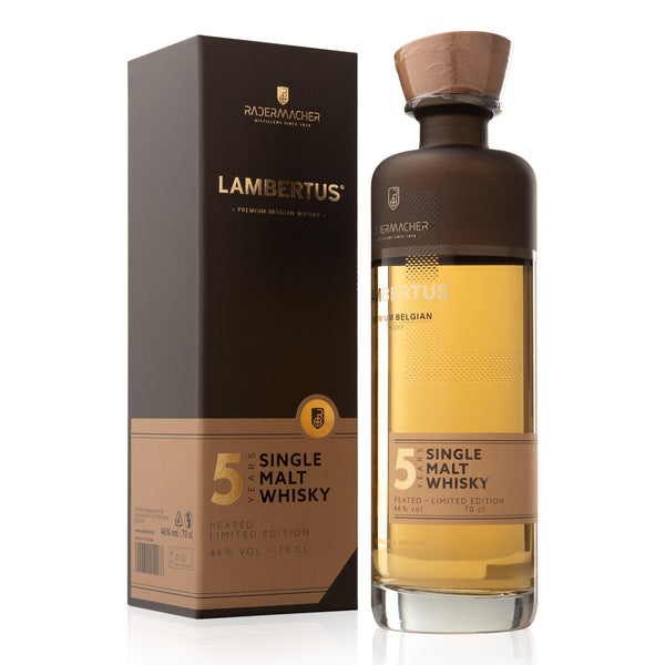 Lambertus 5 Year Old Peated Single Malt Whisky 70cl